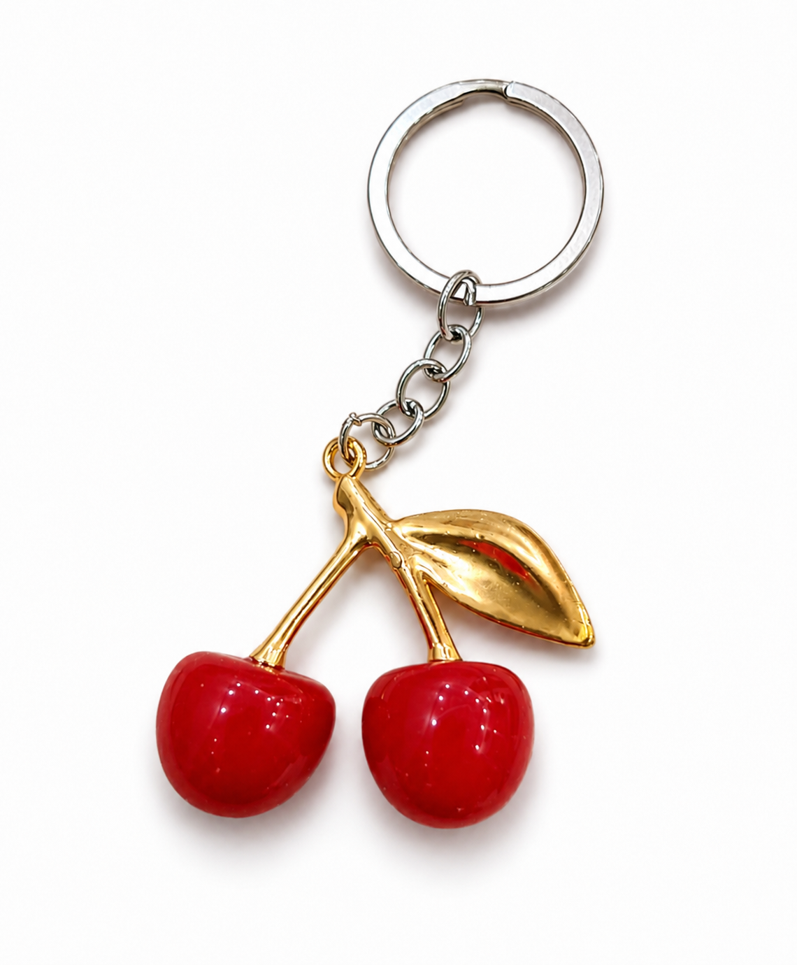 Cute Cherry Keychain