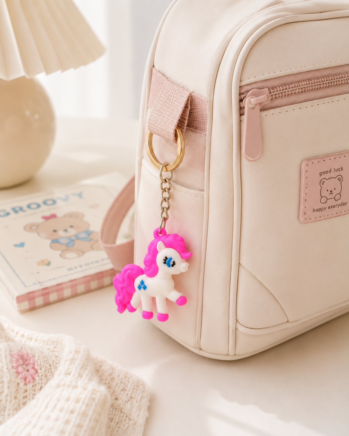 Cute Mini Adorable Unicorn Keychains - Multiple Colors
