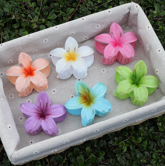Large Flower Hair Claw Clip - Multiple Packs